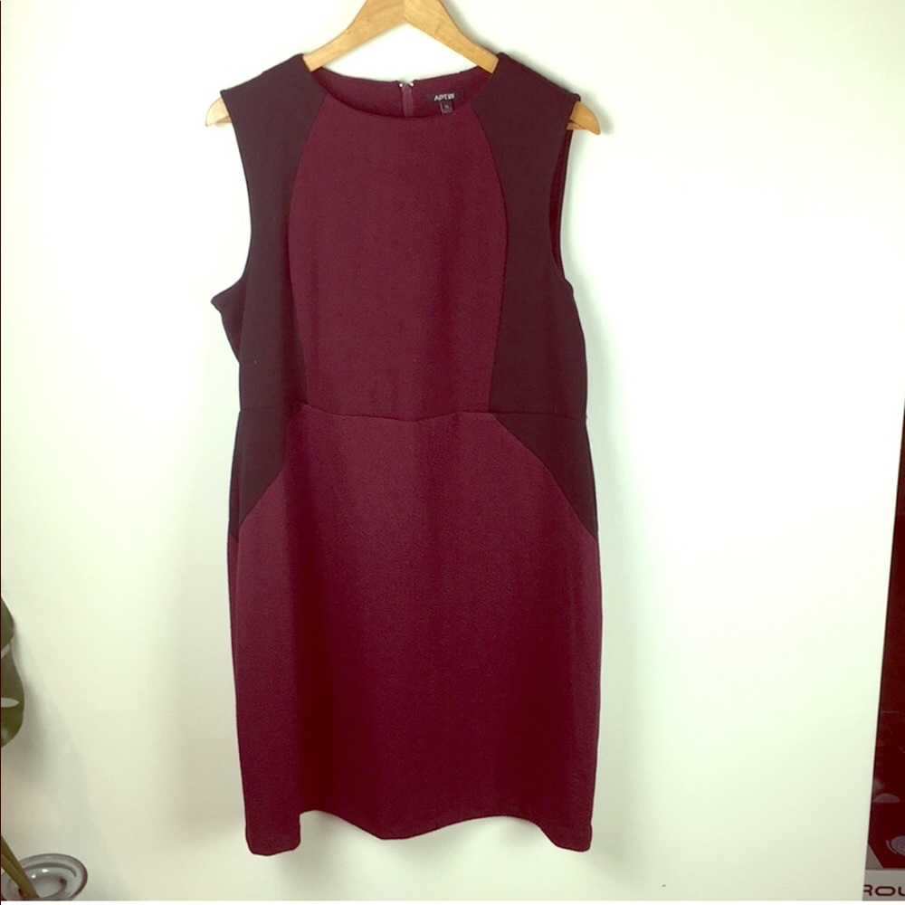 🥀 Burgundy Office Dress 🥀